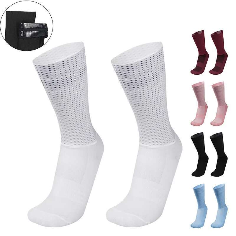 Sock Garter Men - Aero Silica nuevo Gel Calcetines de