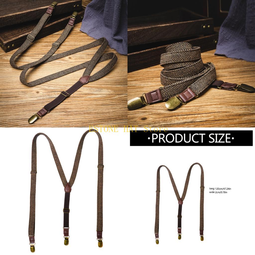 49MF Tirantes elásticos para h - Men'S Formal Wear With Suspenders reseña y precio