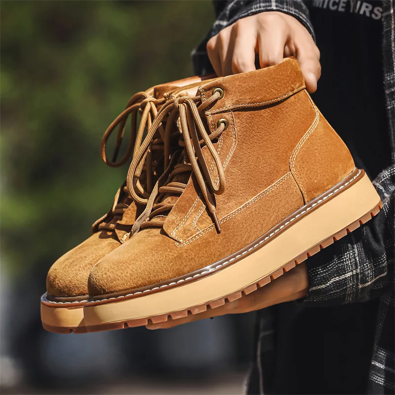Nuevo Otoño Invierno hecho a m - Men Formal Wear With Boots reseña y precio