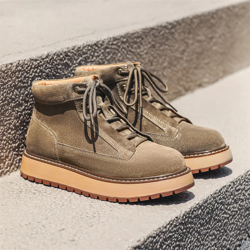 Nuevo Otoño Invierno hecho a m - Men Formal Wear With Boots reseña y precio