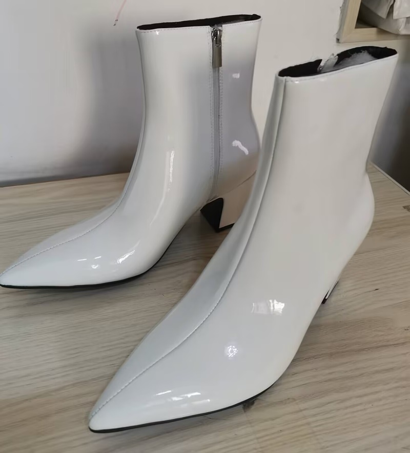 Nuevas botas blancas de moda p - Men Formal Wear With Boots reseña y precio